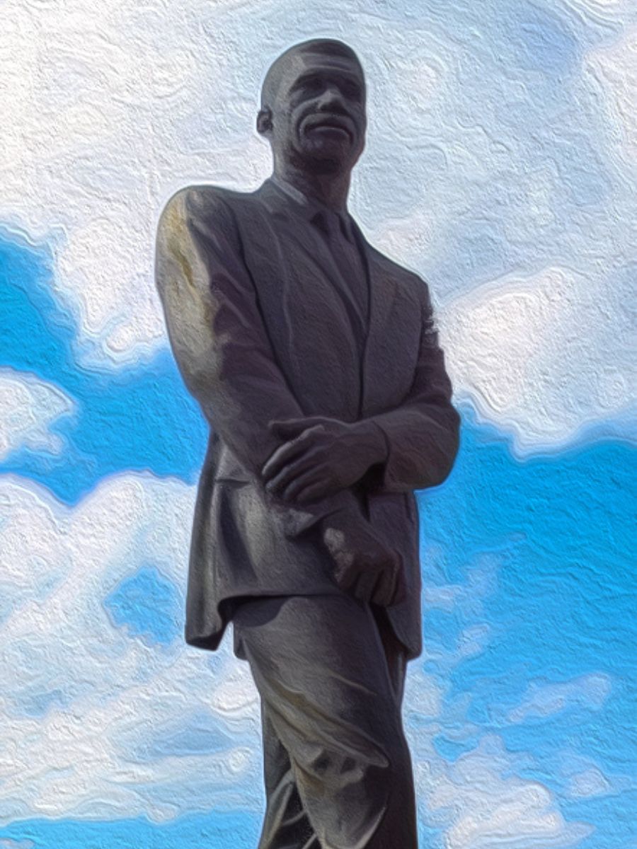 Medgar Evers Statue